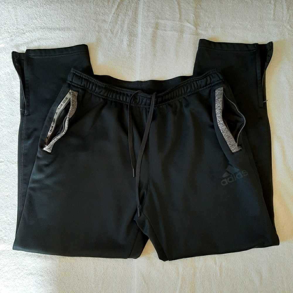 Men's Large Adidas black climawarm sweatpants